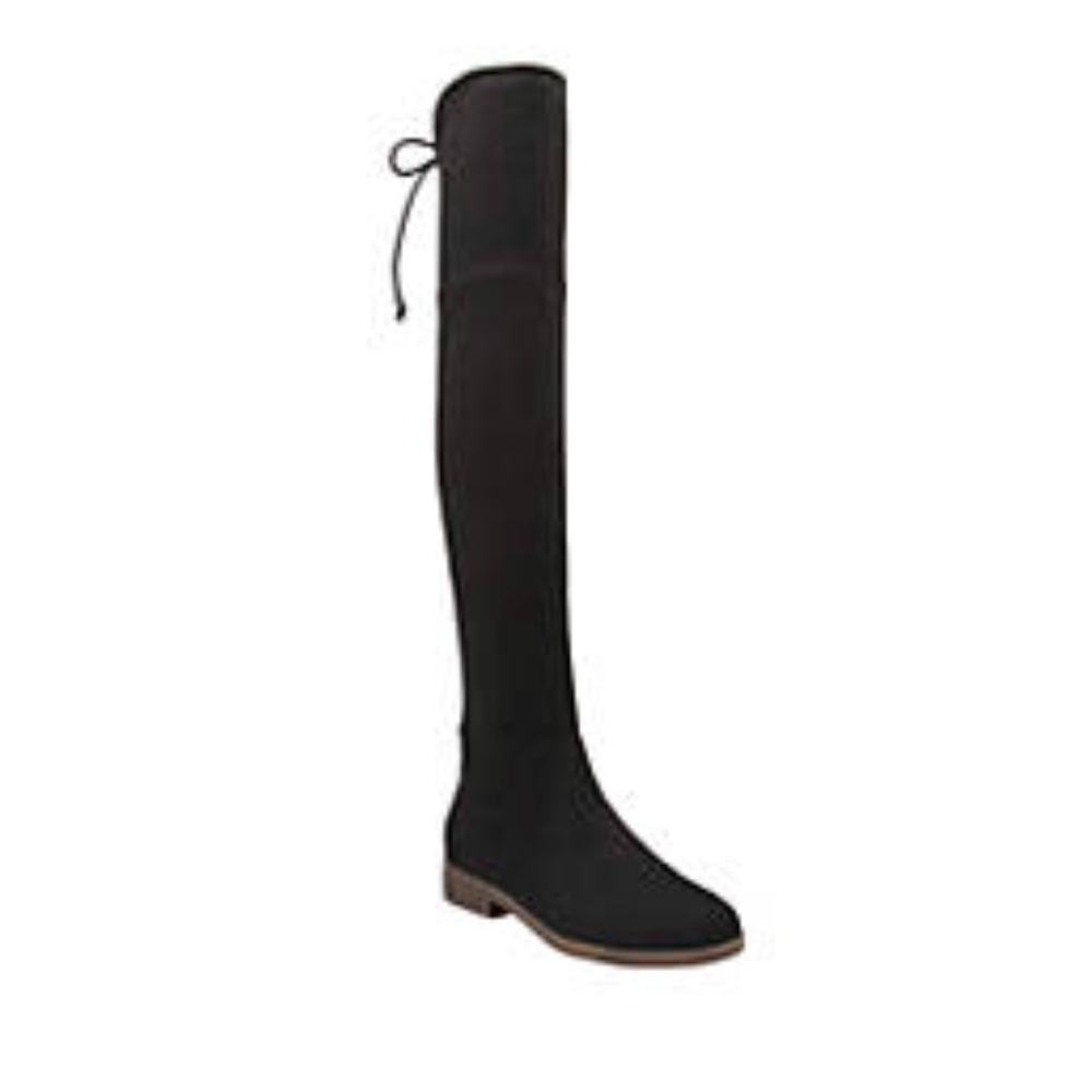 Size 8 knee high black boots